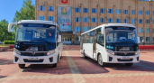 В Котовске на маршруты до Тамбова вышли два новых низкопольных автобуса