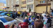 В Тамбове на улице Свободной День защиты детей отметили с машиной ДПС