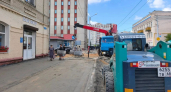 В центре Тамбова продолжается ремонт улиц Московской, Чичканова и Бориса Васильева