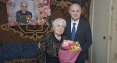 В Тамбове труженица тыла принимала поздравления с 95-летним юбилеем