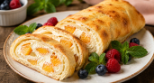 Беру пачку творога, персики и лаваш: готовлю вкуснятину к чаю за 30 минут — проще торта