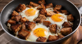"Ленинградскую" яичницу многие забыли, а это хит: вкуснота из яиц, хлеба и сливочного масла