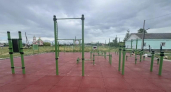 В посёлке Сатинка открыли новую площадку для сдачи нормативов ГТО