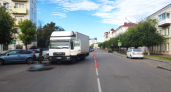В Тамбове грузовик насмерть сбил женщину на пешеходном переходе