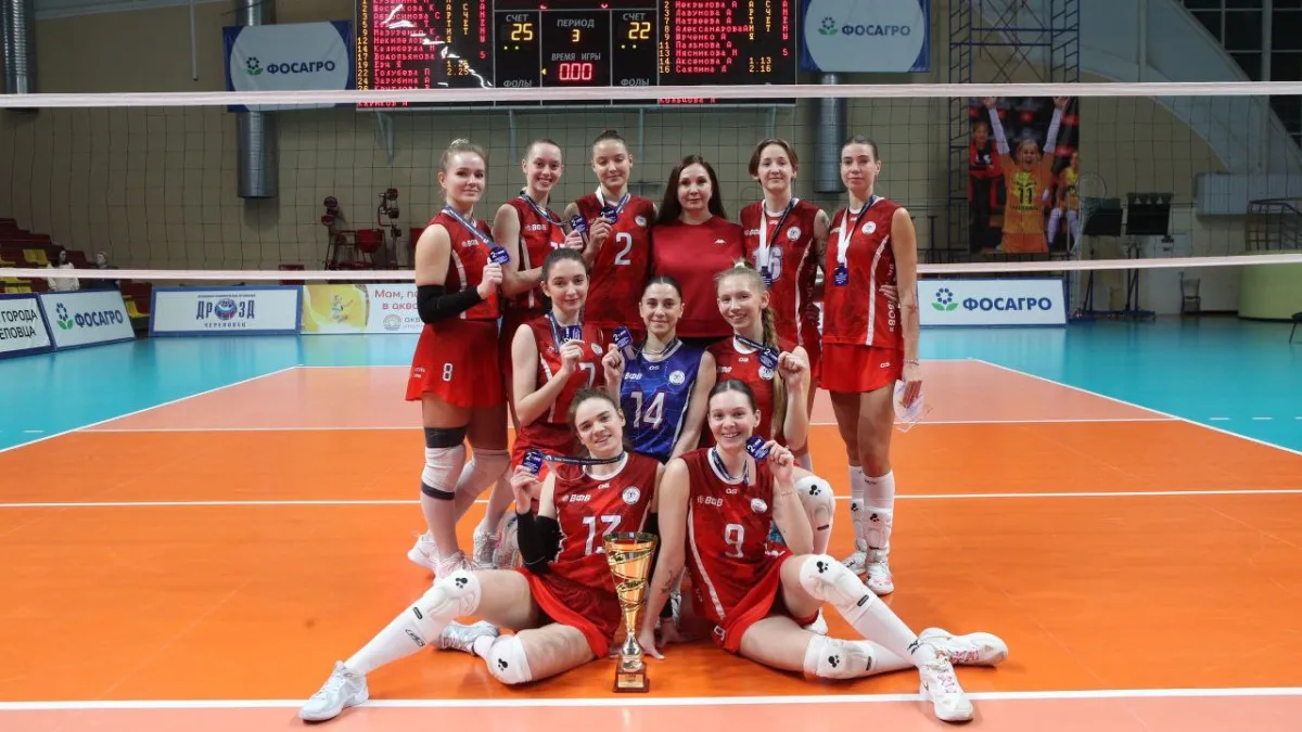 Волейболистки клуба "Тамбов" стали серебряными призёрами чемпионата России в Первой лиге