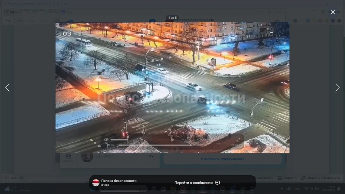 В Тамбове произошла трагедия: под колесами автомобиля погиб пешеход