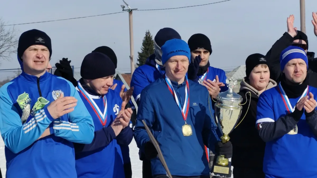 Полицейские Притамбовья отличились на турнире по футболу на снегу