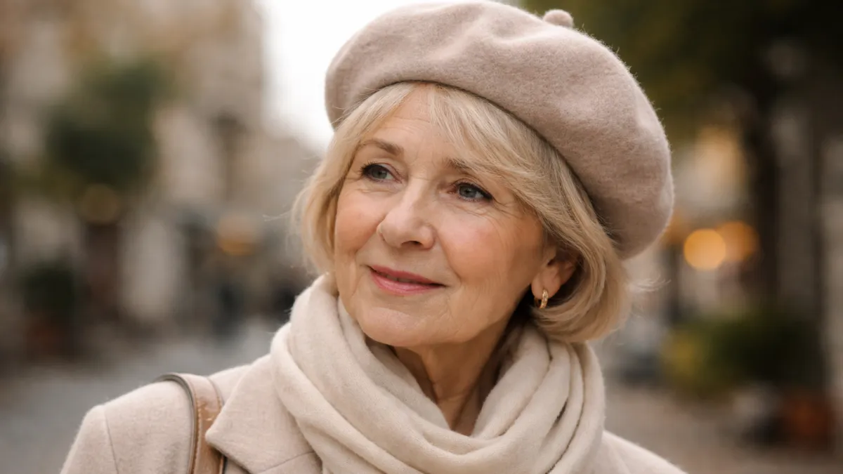 7 головных уборов на весну-2026 для женщин 55+: идеально подходят ко всему