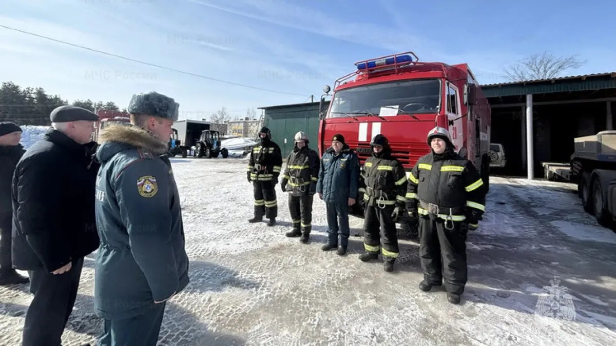 В Моршанском округе проверили готовность служб к паводку и пожароопасному сезону
