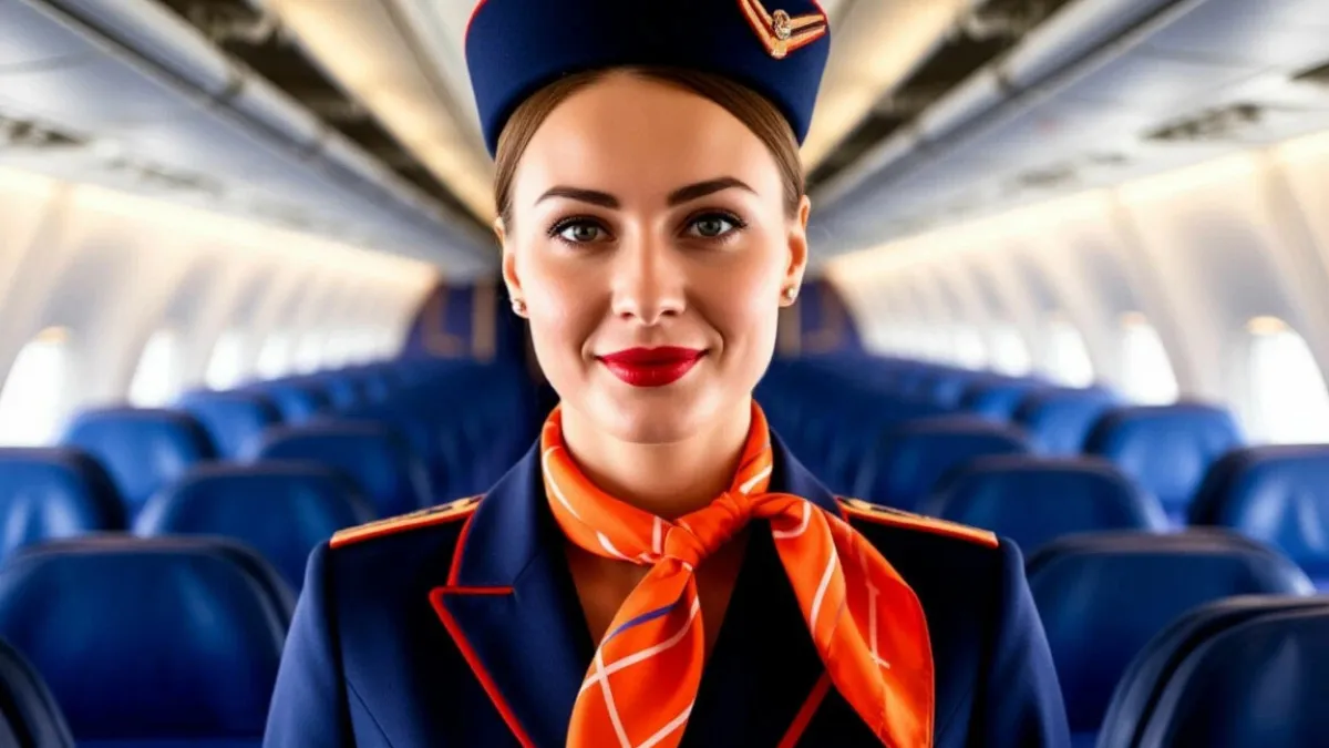 Не для красоты: зачем стюардессы всегда носят платок на шее - многие пассажиры даже не догадываются