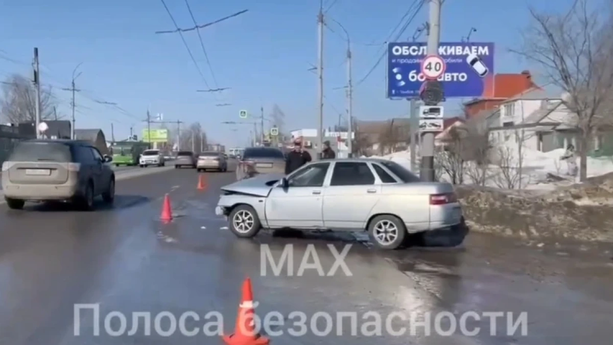 В Тамбове на улице Астраханской произошло ДТП 