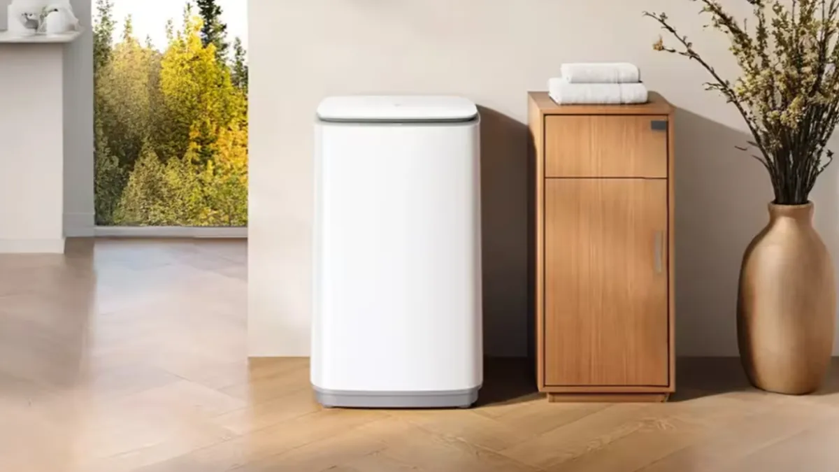 Стиралка по цене бюджетного смартфона и размером с тумбочку: умную стиральную машину на 10 кг белья представила Xiaomi 