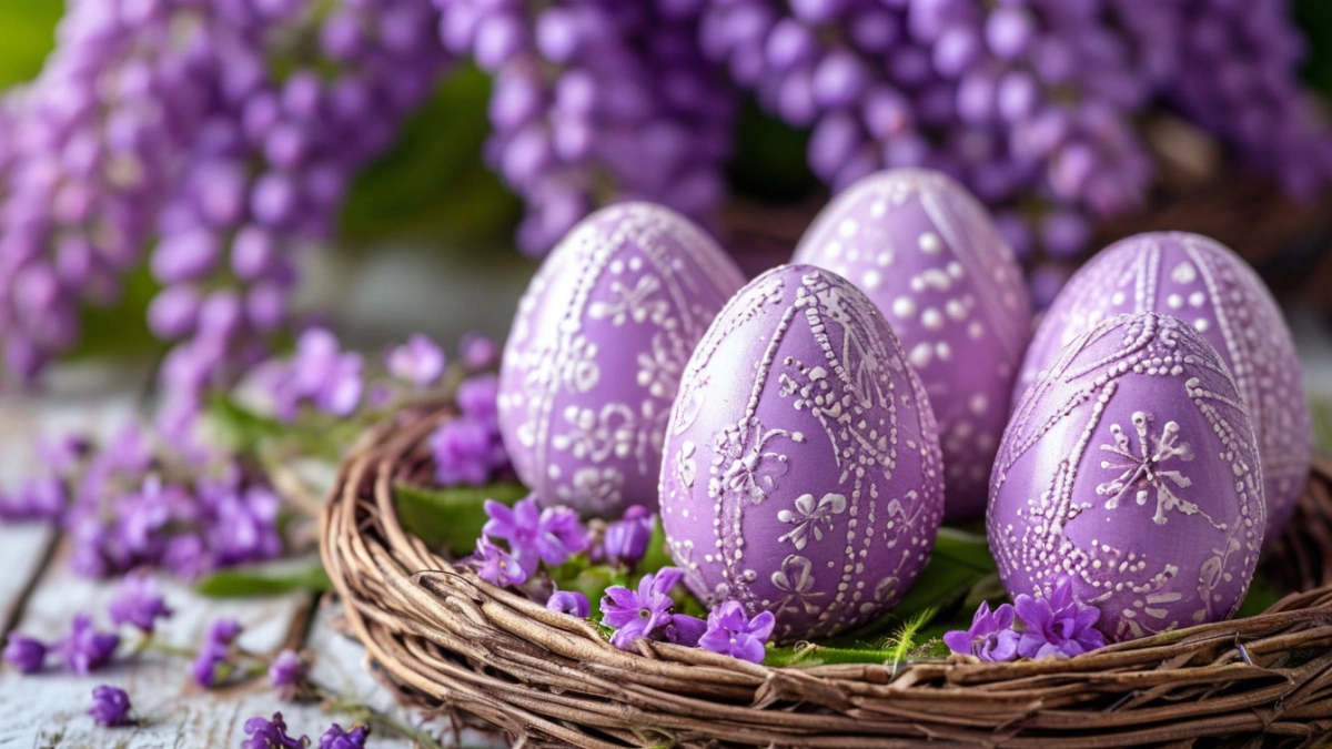 Яйца на Пасху крашу в цвета драгоценных камней: этот ягодный способ заставит гостей ахнуть от удивления