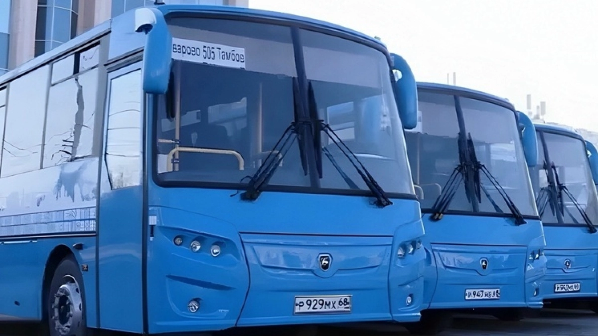 Мичуринск получит семь новых автобусов по программе льготного лизинга