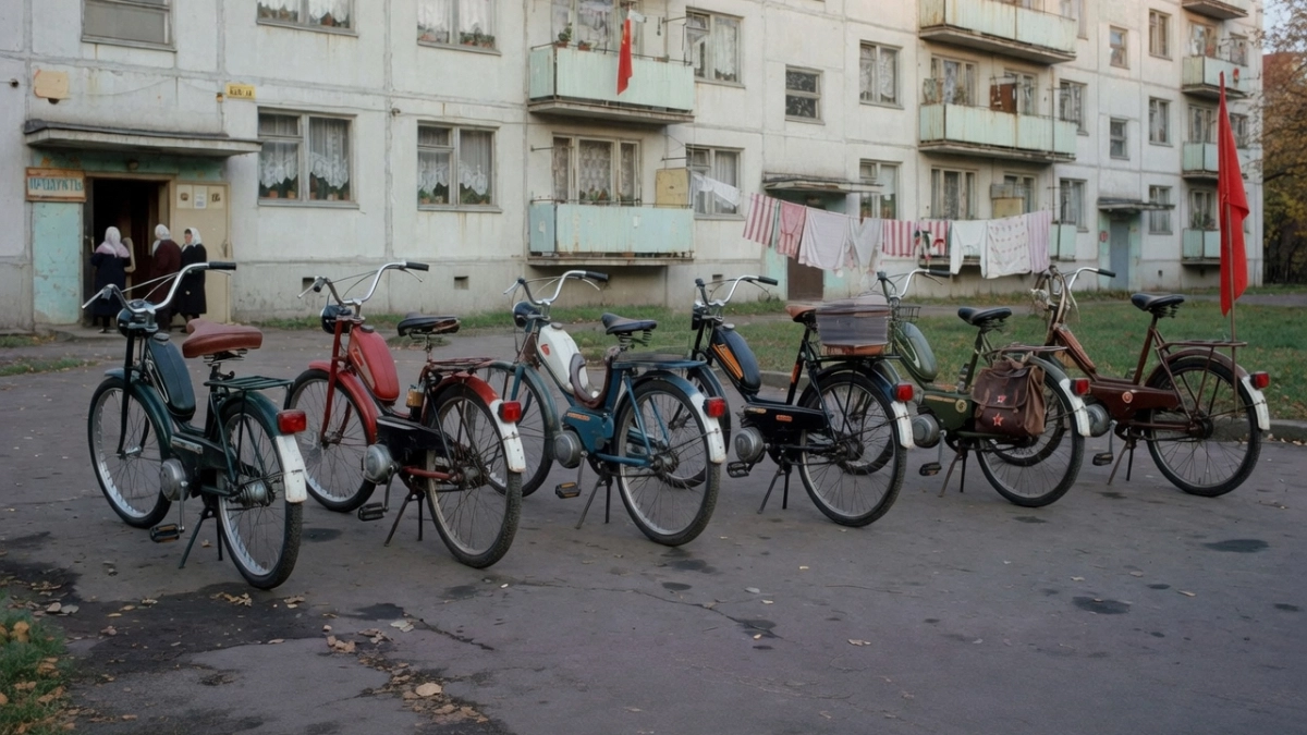Почему о мопедах после распада СССР забыли: на них носились все советские подростки и молодежь