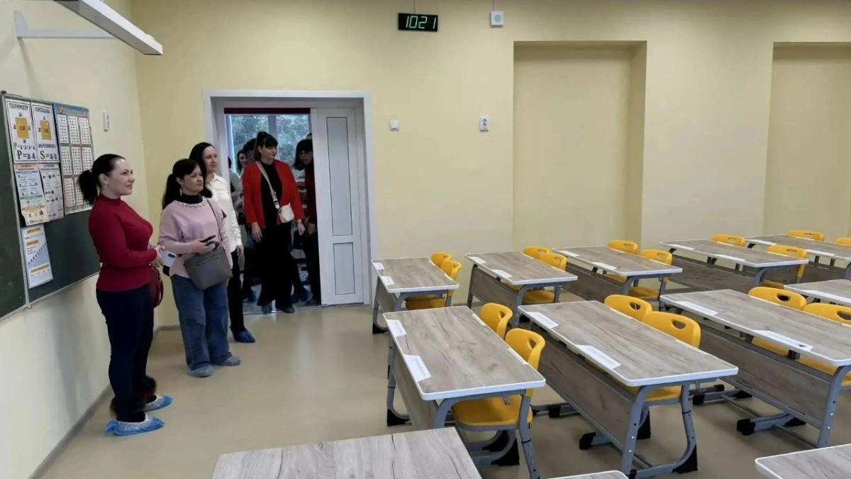 В Тамбове родители оценили обновлённый корпус школы №24 после капитального ремонта