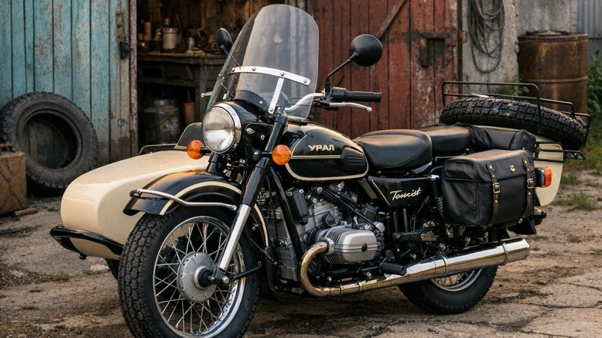 Увидел, как парни в гаражах фоткают на продажу "Урал Турист" с коляской: спросил, сколько они за него хотят — и прошел мимо