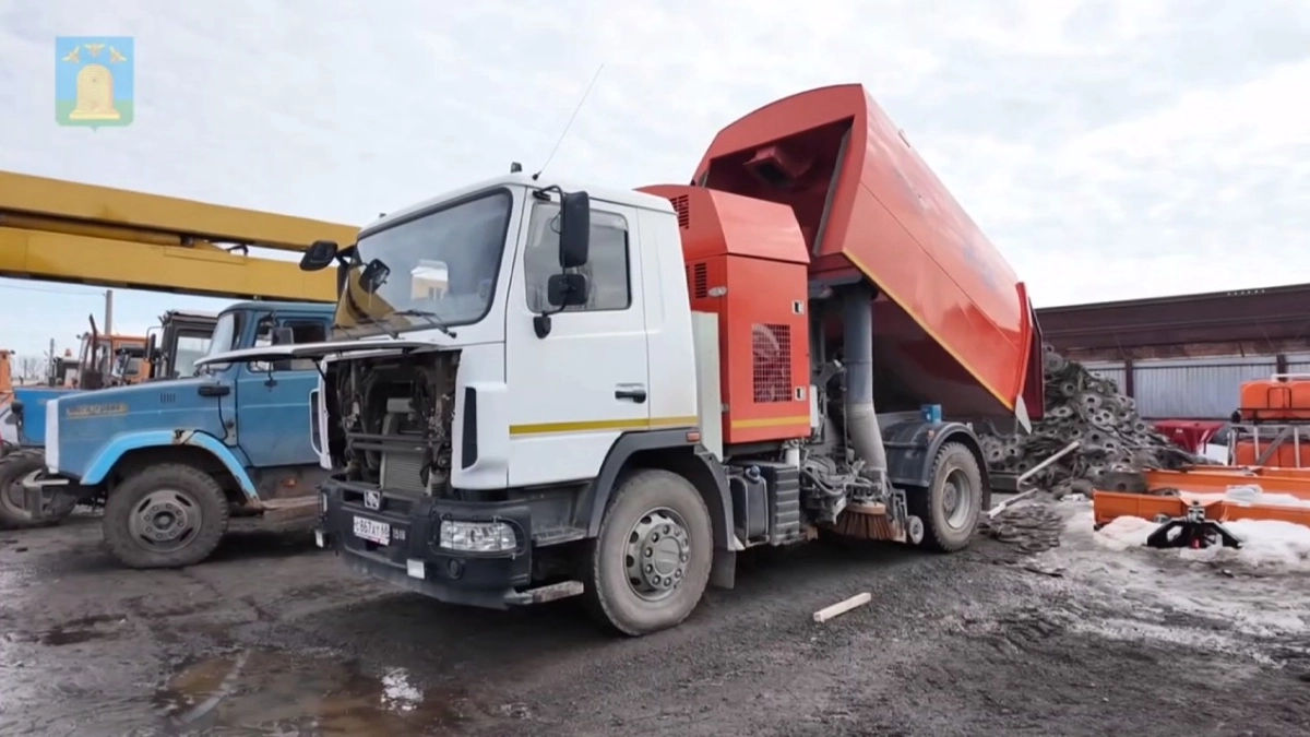В Тамбове коммунальную технику переоборудуют к весенне-летнему сезону