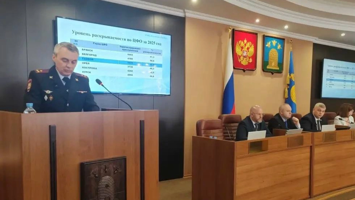 В Тамбове снизилось число преступлений и утверждён план ремонта дорог на 2026 год
