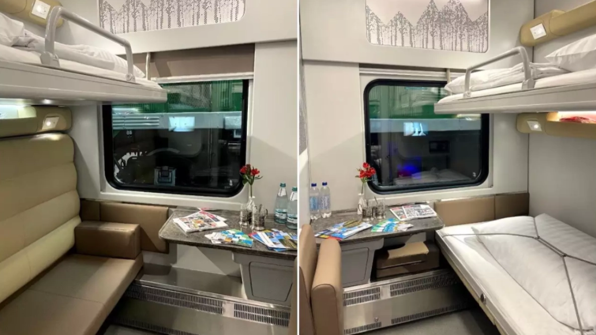 РЖД выводит на маршруты новые вагоны СВ с вертикальными полками и душевыми кабинами