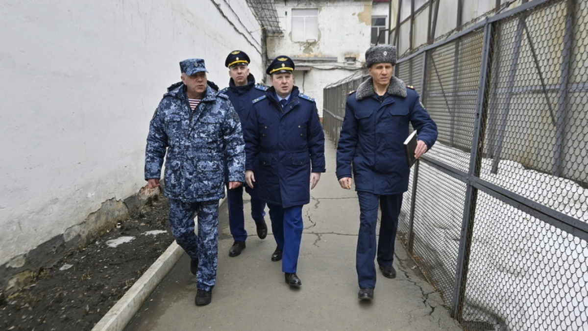 Прокурор Тамбовской области проверил условия содержания в СИЗО-1