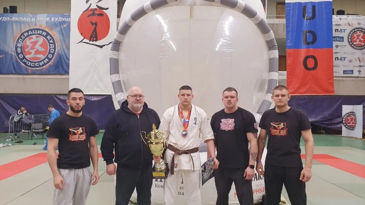 Тамбовский спортсмен впервые вошёл в число призёров чемпионата России по кудо