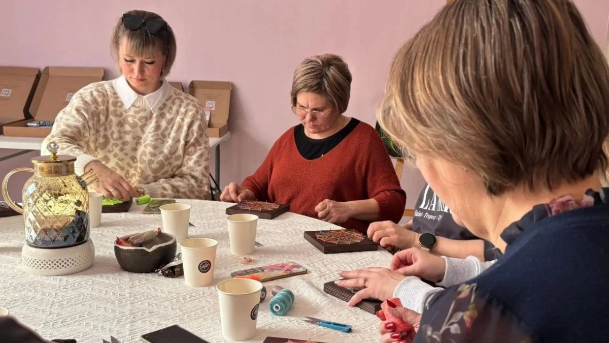 В Тамбове прошла арт-терапевтическая встреча клуба "Для СВОих"