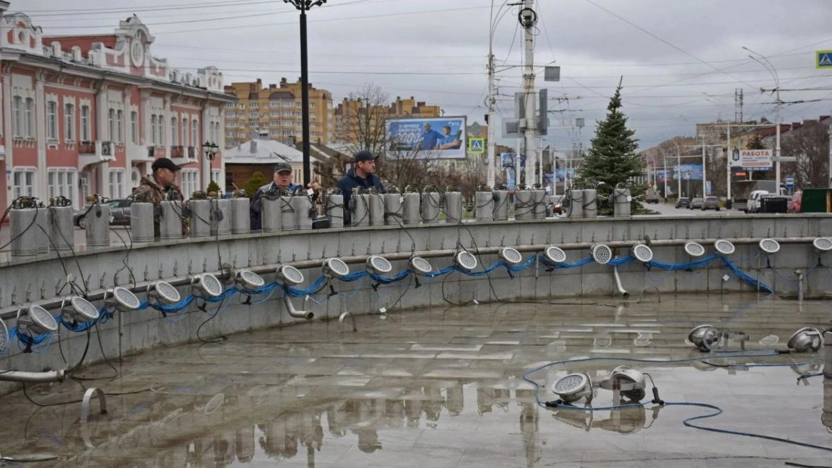 Фонтан "Дружба народов" в Тамбове планируют запустить 27 апреля