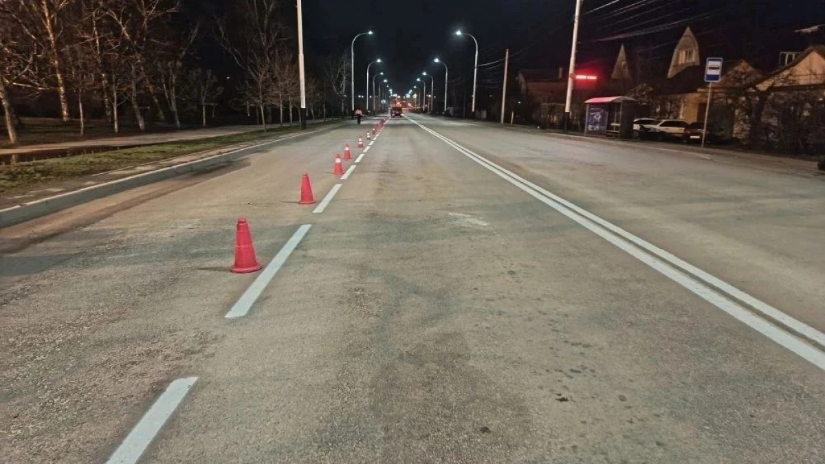 В Тамбове начали обновлять дорожную разметку на ведущих к храмам и кладбищам улицах