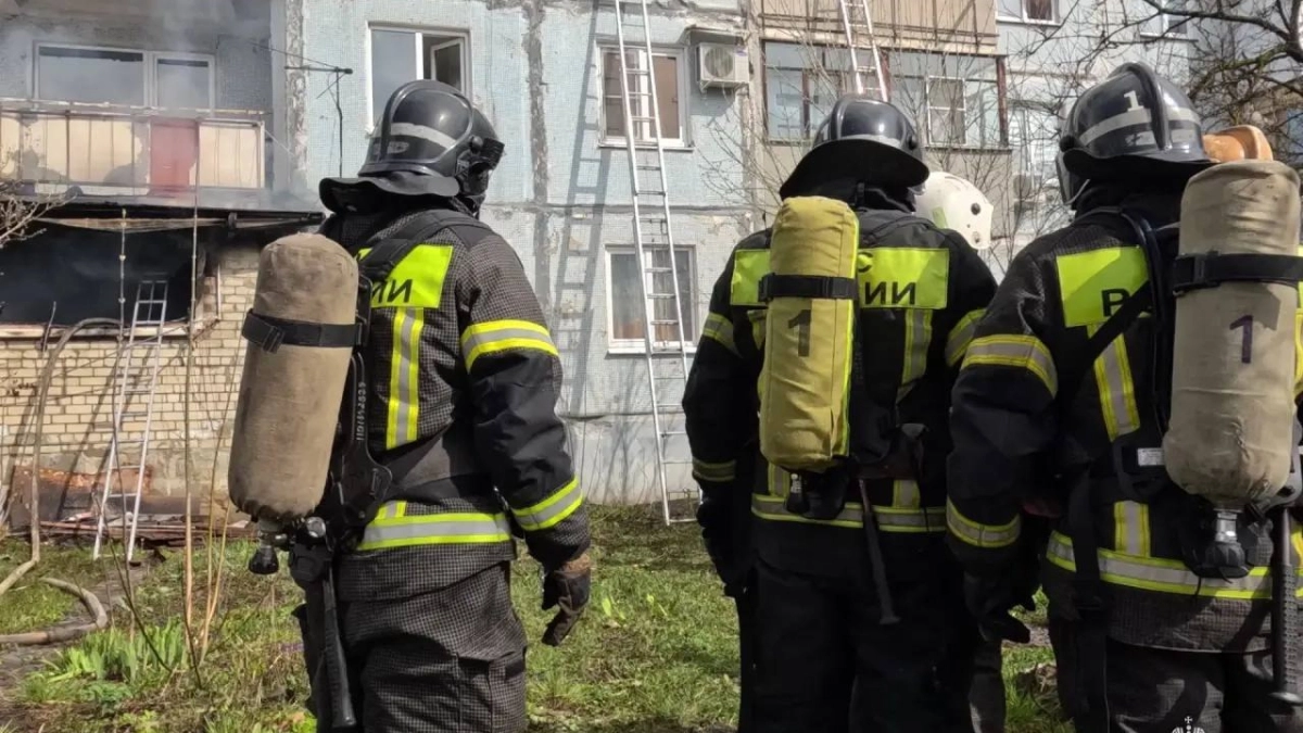 В Тамбове произошел пожар в жилом здании, унесший жизнь юной девушки