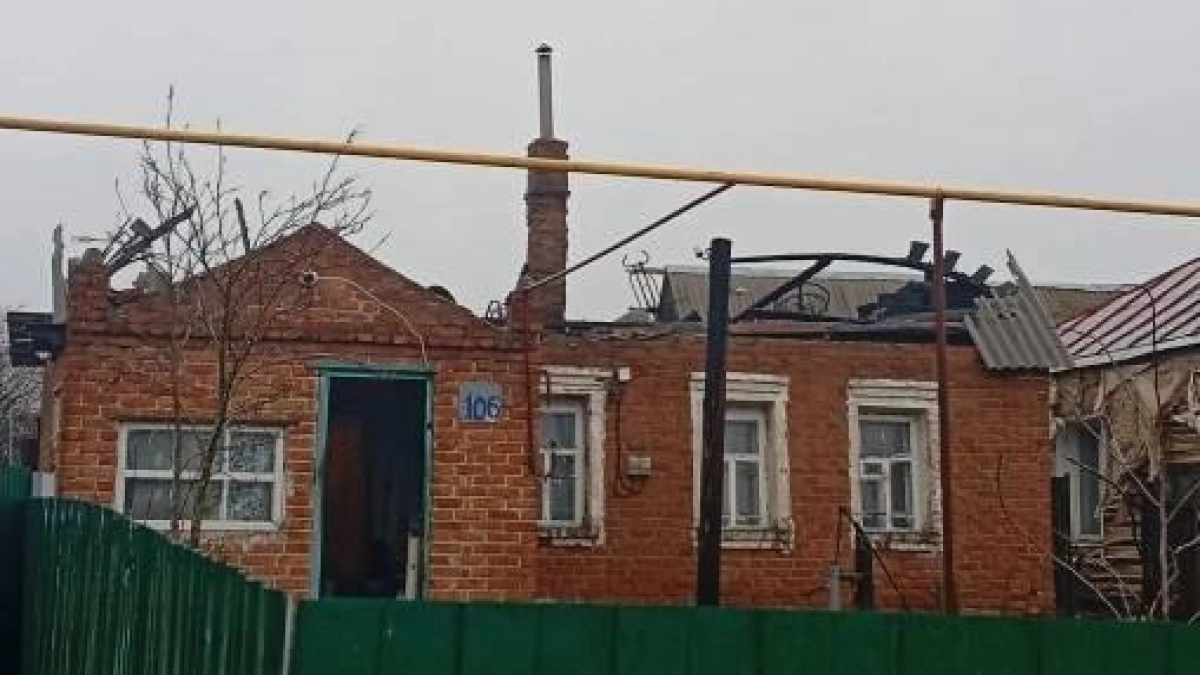 Многодетная семья из Воронцовки осталась без жилья после пожара