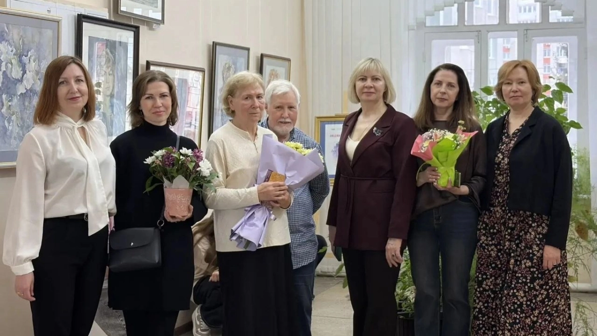 В Тамбове представили выставку акварелей педагога Людмилы Яковлевой