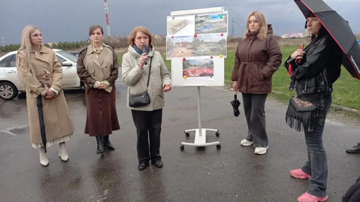 В Тамбове состоялось обсуждение проекта по благоустройству зоны возле Телецентра