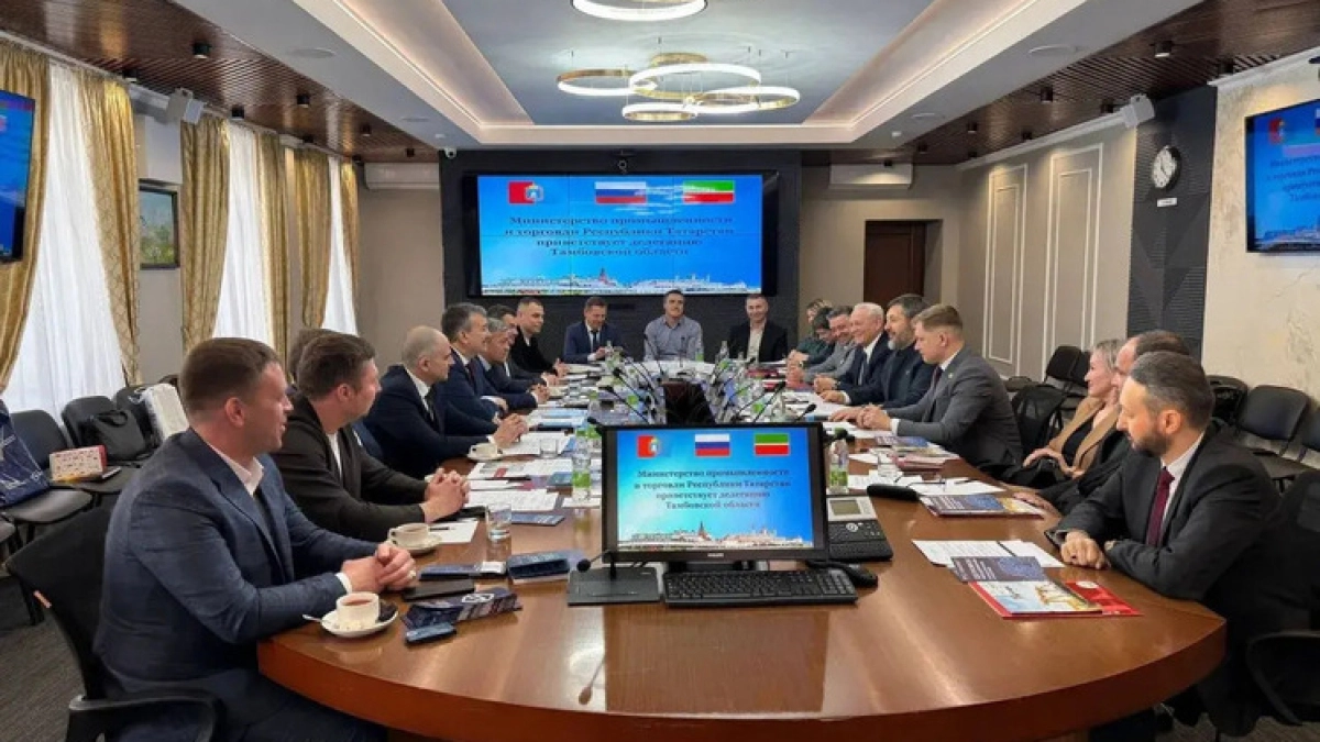 Тамбовская область и Татарстан намерены укрепить свое партнерство