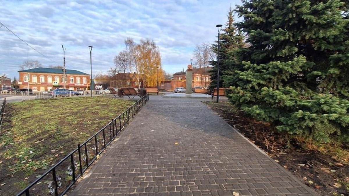 В Мичуринске направят в суд дело о хищении 1,4 млн рублей при благоустройстве сквера