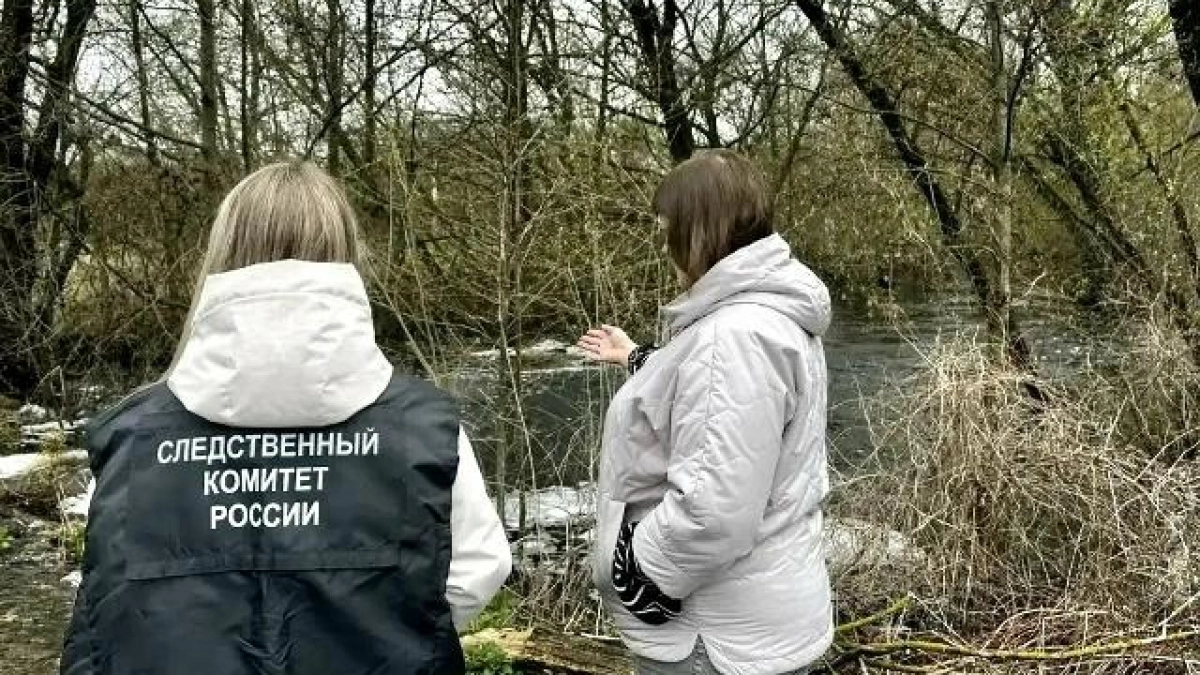 В Тамбовском округе обследовали реку Мазовка после обращений жителей из-за запаха