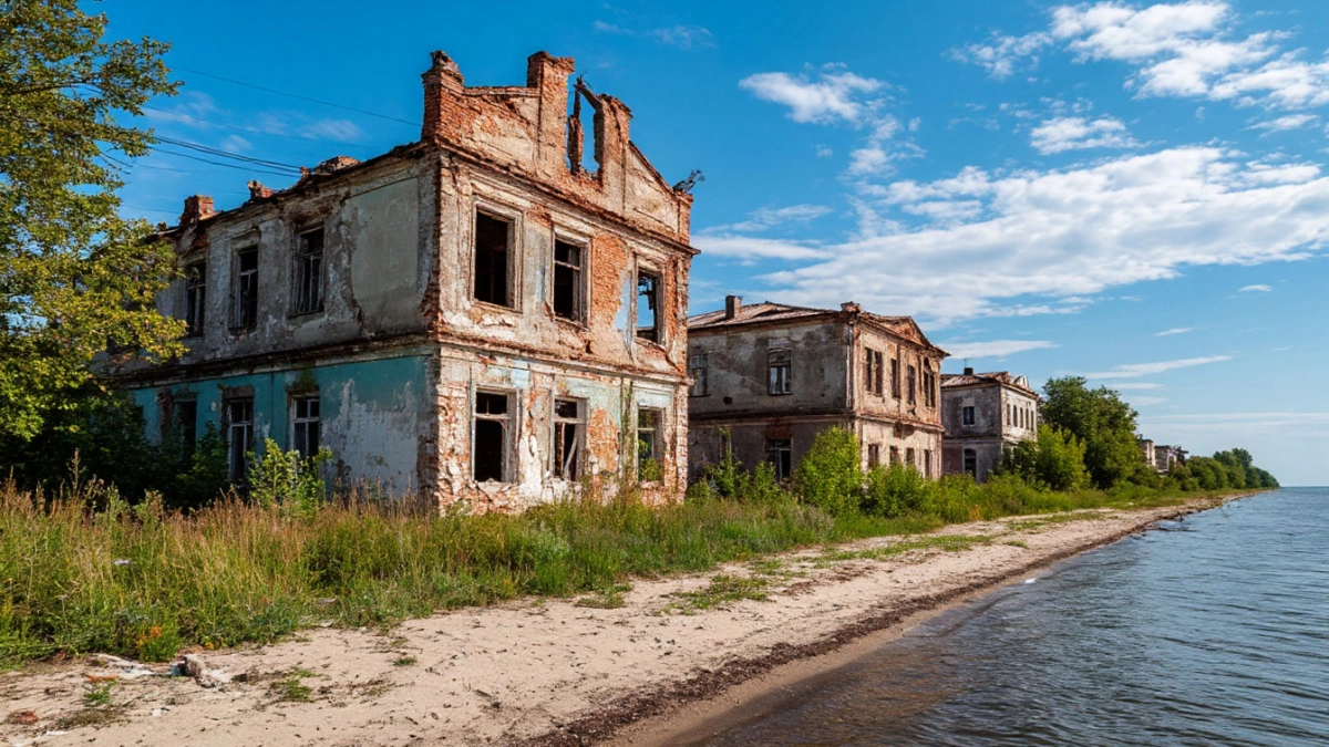 «Море есть, а жизни нет»: почему из городов на Азовском берегу бегут люди