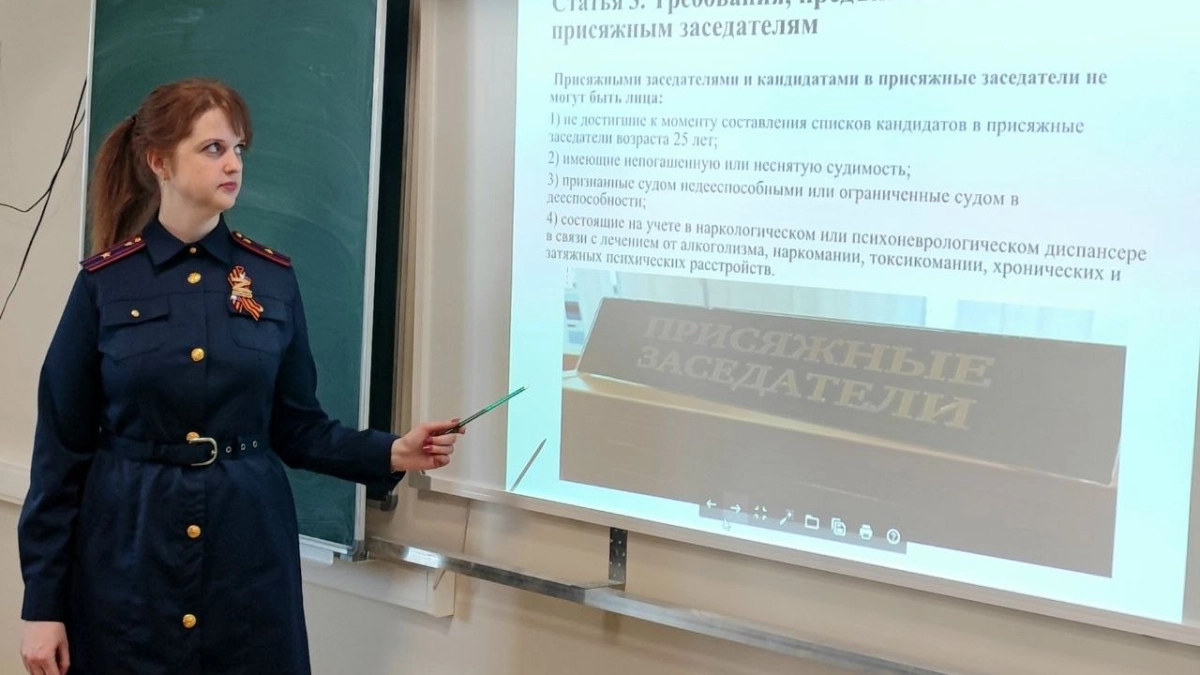 Кадеты в Тамбове узнали, как следователь взаимодействует с адвокатом, прокурором и судом