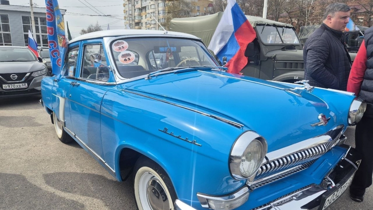 В Тамбове состоялось памятное автопутешествие, посвященное годовщине Победы