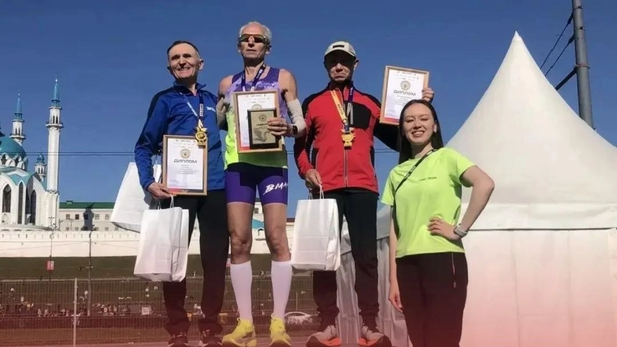 Бегун из Мичуринска стал бронзовым призёром чемпионата России в Казани