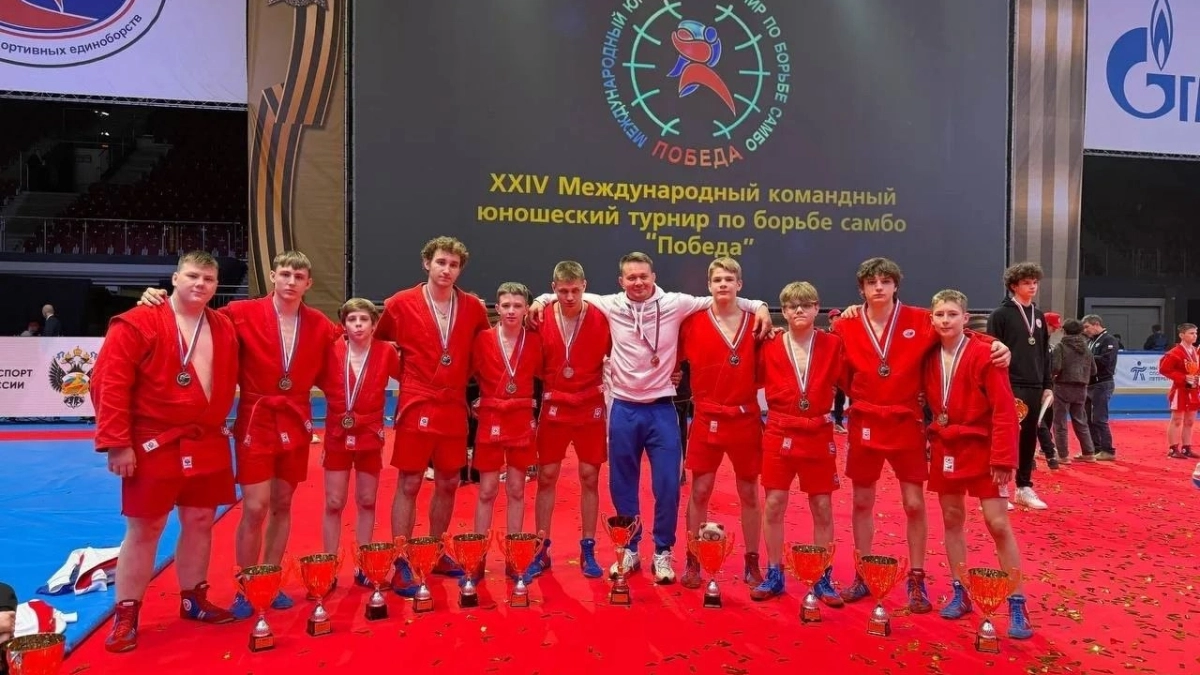 Тамбовский самбист Вадим Самгин стал серебряным призёром международного турнира "Победа"