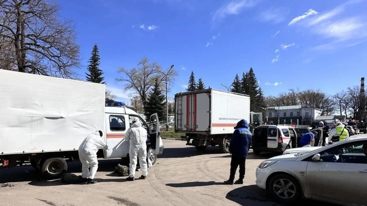 На территории Тамбовского порохового завода были проведены тренировочные мероприятия