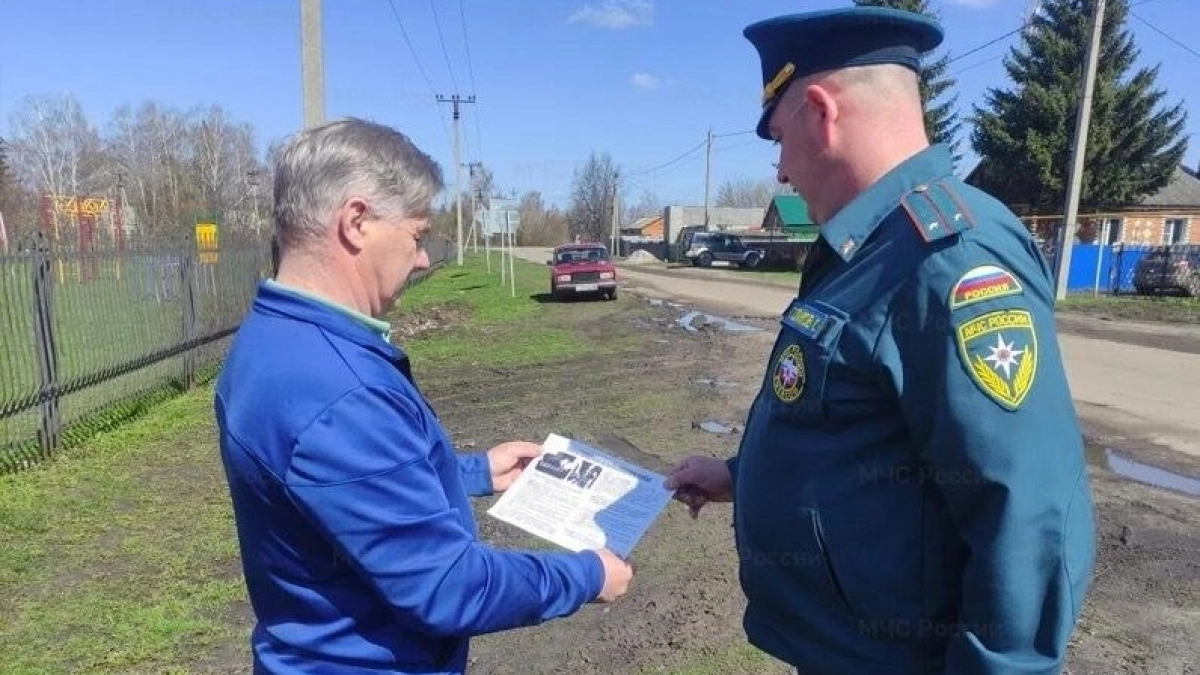 В Тамбовской области за неделю выявили 31 ландшафтный пожар