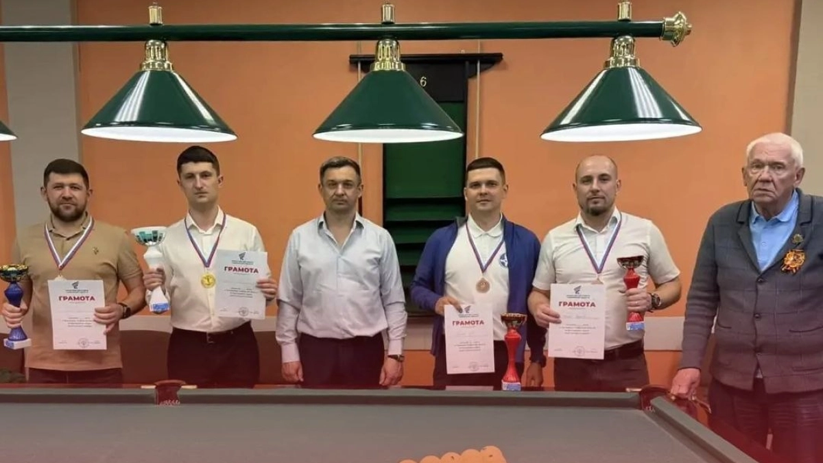 Михаил Никишин стал победителем чемпионата Тамбовской области по бильярду