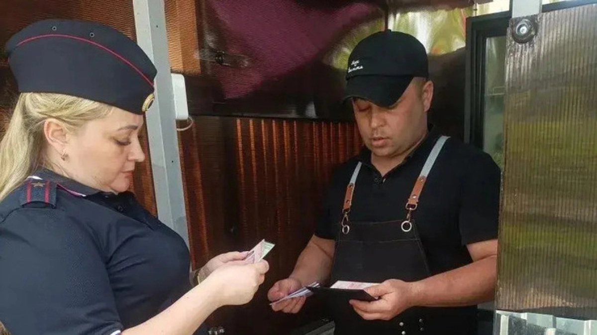 В Мичуринске полиция выявила нарушения миграционного законодательства