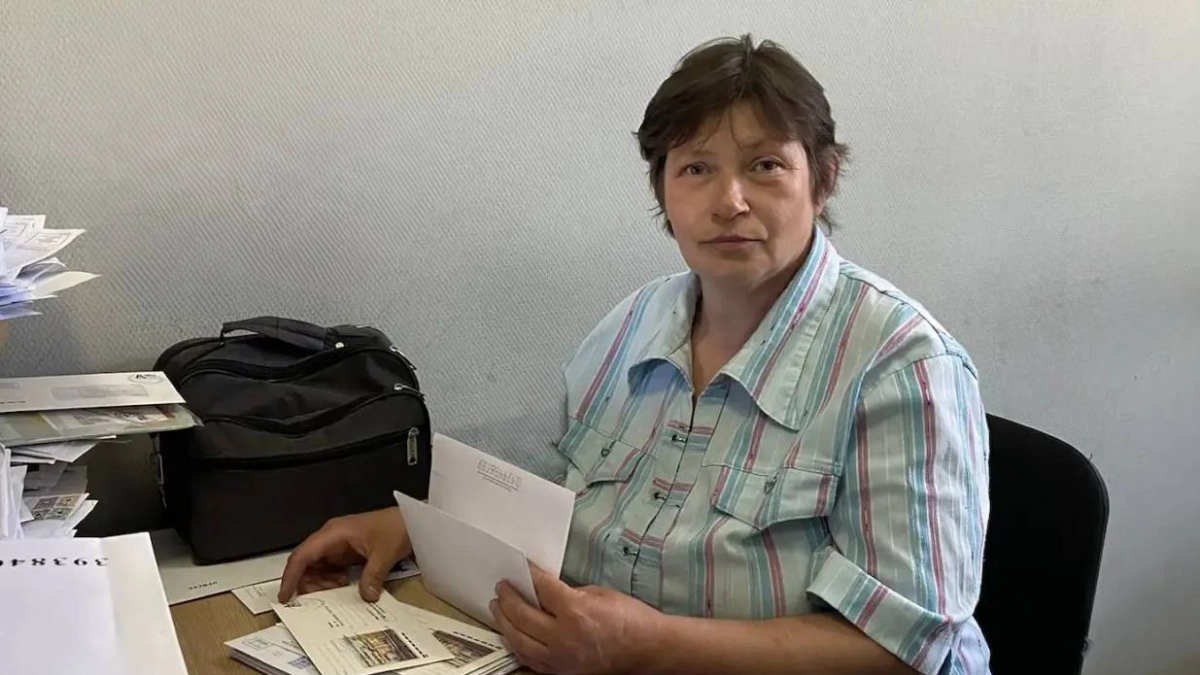 Почтальон из Тамбовской области вышла в финал всероссийского конкурса