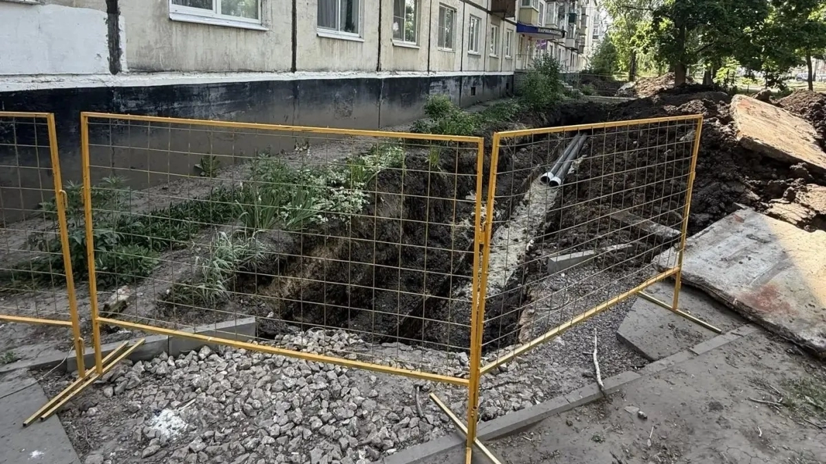 В Тамбове начали менять теплосети перед новым отопительным сезоном