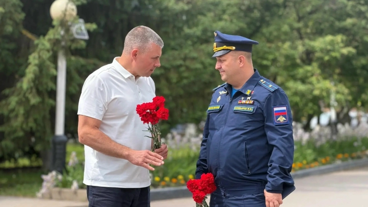 Герой России Иван Болдырев встретился с молодежью Мичуринска