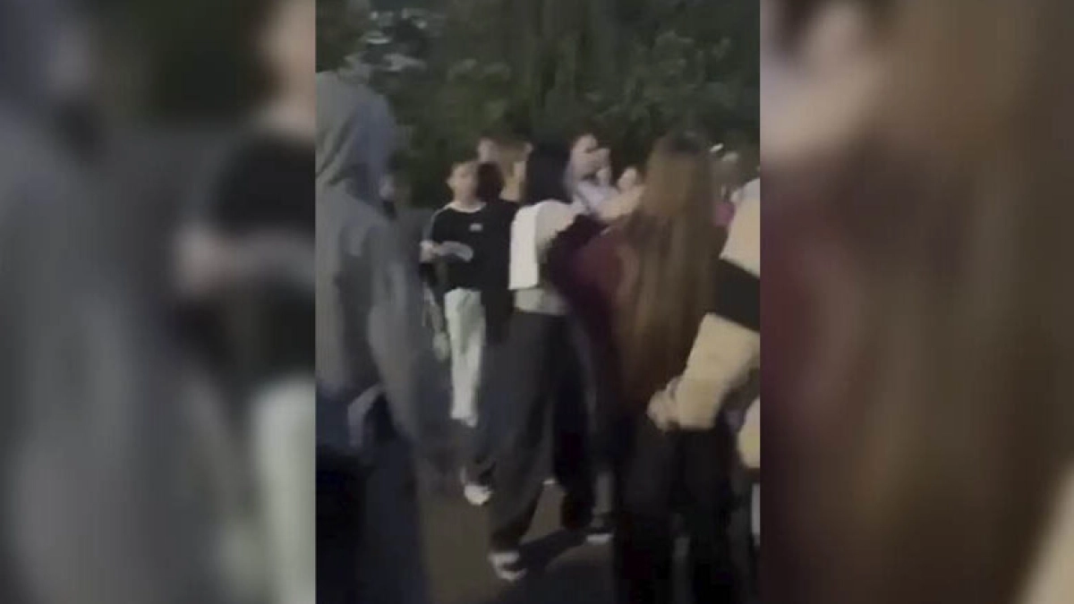 Драка юных девушек в Рассказове попала на видео: очевидцы стоят и снимают, а следователи уже начали проверку