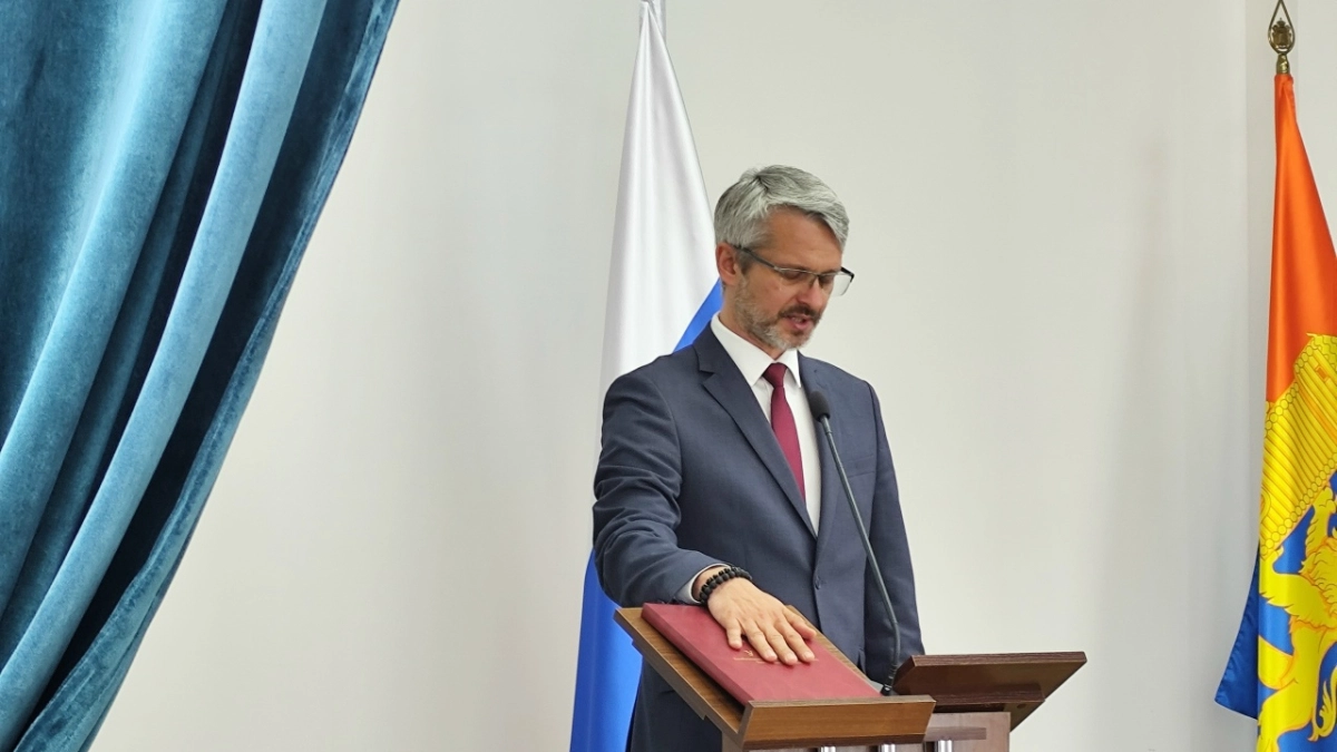 Глава Тамбовского округа Александр Орионов принес присягу